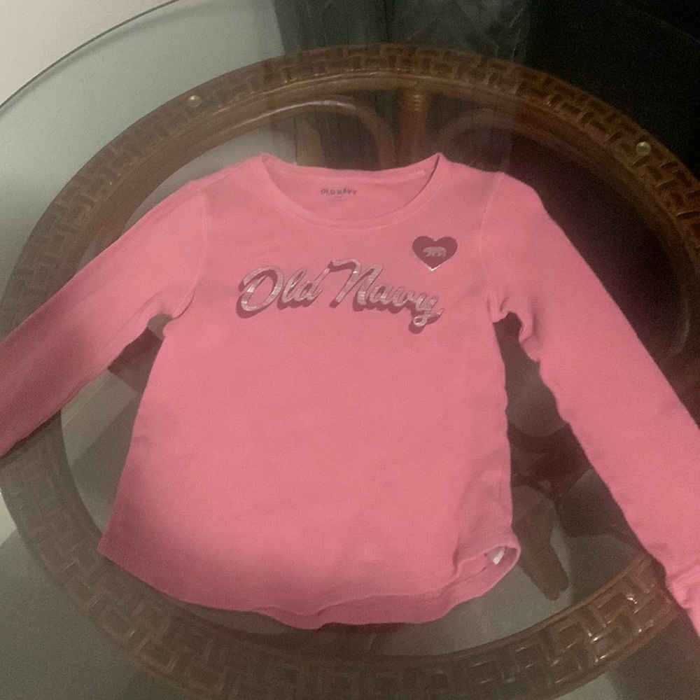 Old Navy light pink thermal size 8